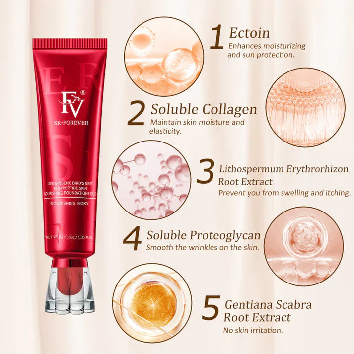 FV Waterproof Liquid Foundation – Long-Lasting Flawless Coverage 30 ml