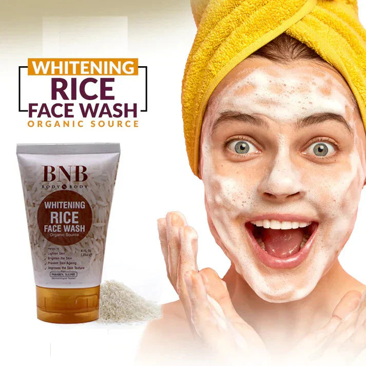 BNB Brightening Rice Extract Bright & Glow Kit 3 in 1